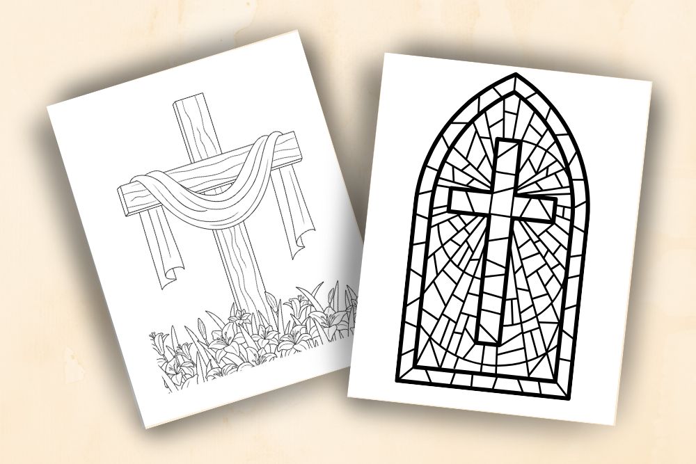Free Religious Easter Coloring Pages for Kids, Families, and Churches